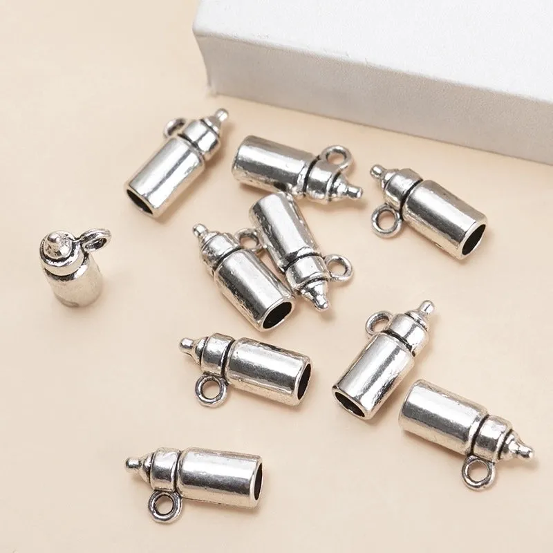 10 Pieces Simple Style Feeding Bottles Alloy Plating Pendant Jewelry Accessories