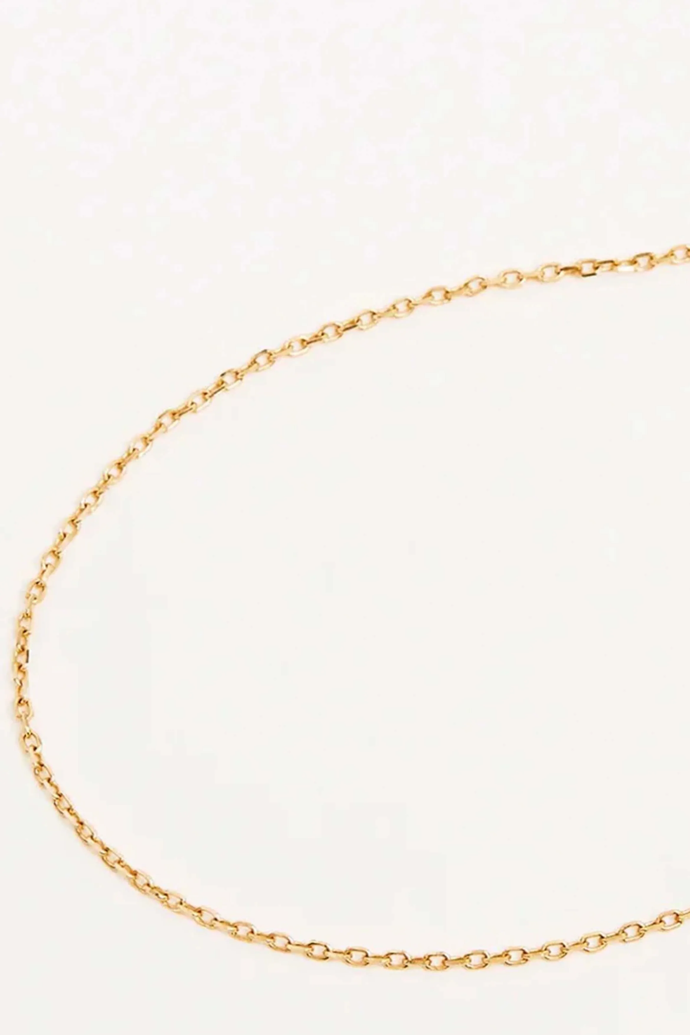 18" 14k Gold Signature Chain Necklace