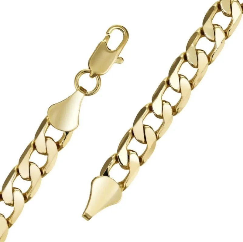 6mm Gold Cuban Curb Chain 16/20/24 Inches