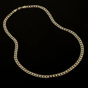 6mm Gold Cuban Curb Chain 16/20/24 Inches