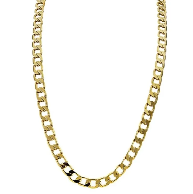 6mm Gold Cuban Curb Chain 16/20/24 Inches