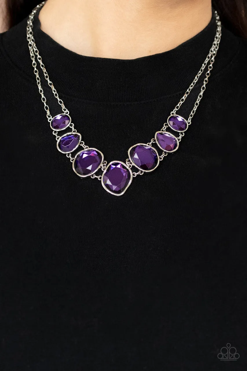 Absolute Admiration Purple Paparazzi Necklace