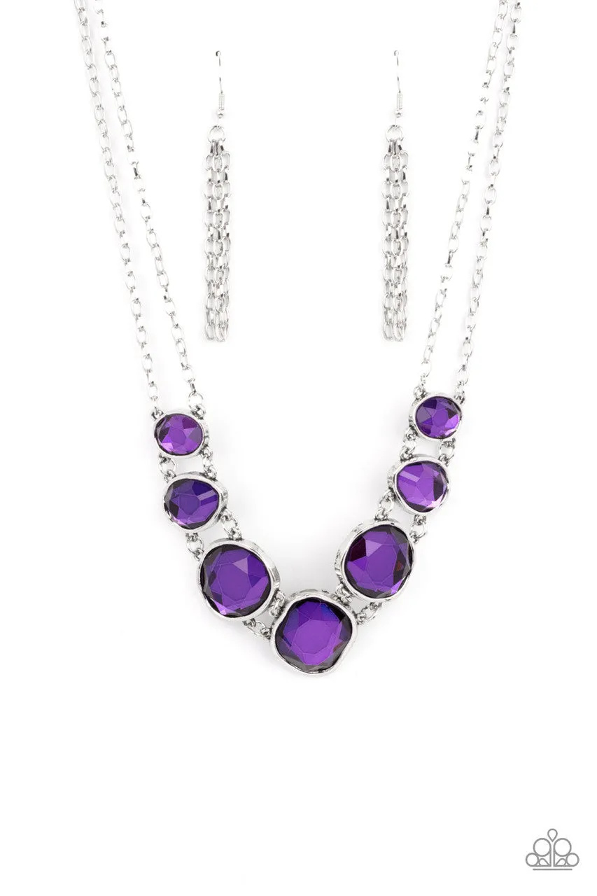 Absolute Admiration Purple Paparazzi Necklace