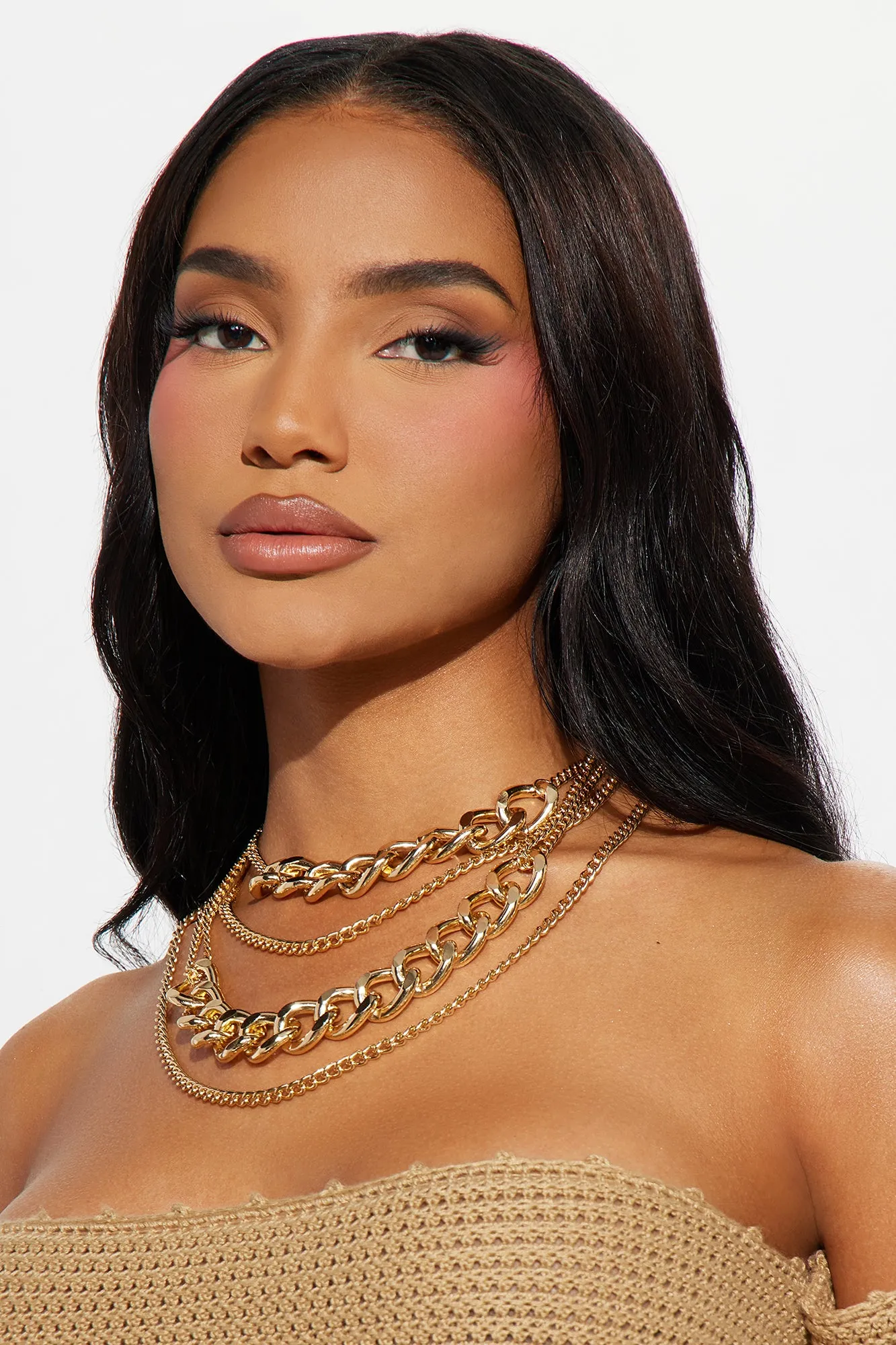 Allure Me Necklace - Gold