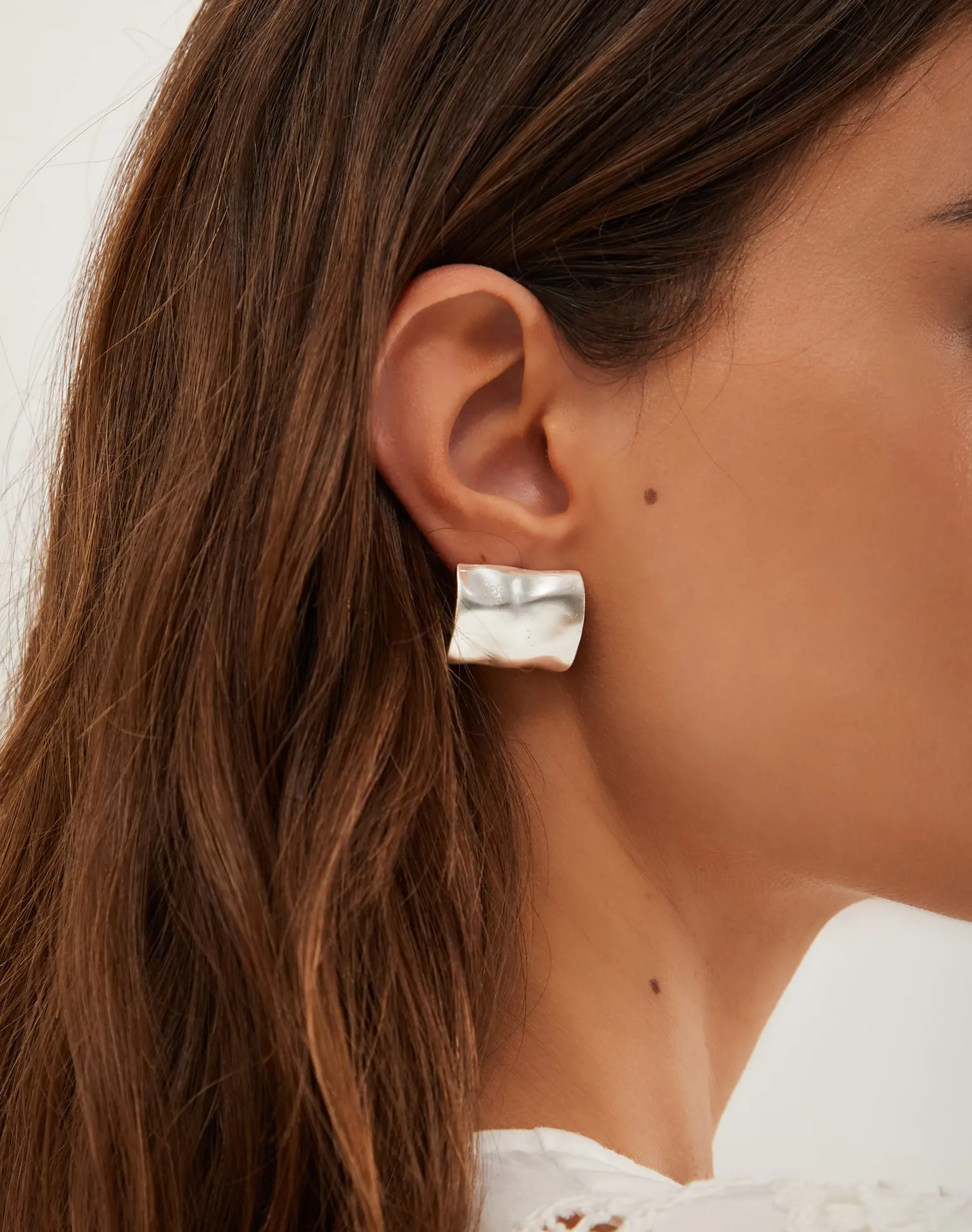 Ana Earrings - Silver