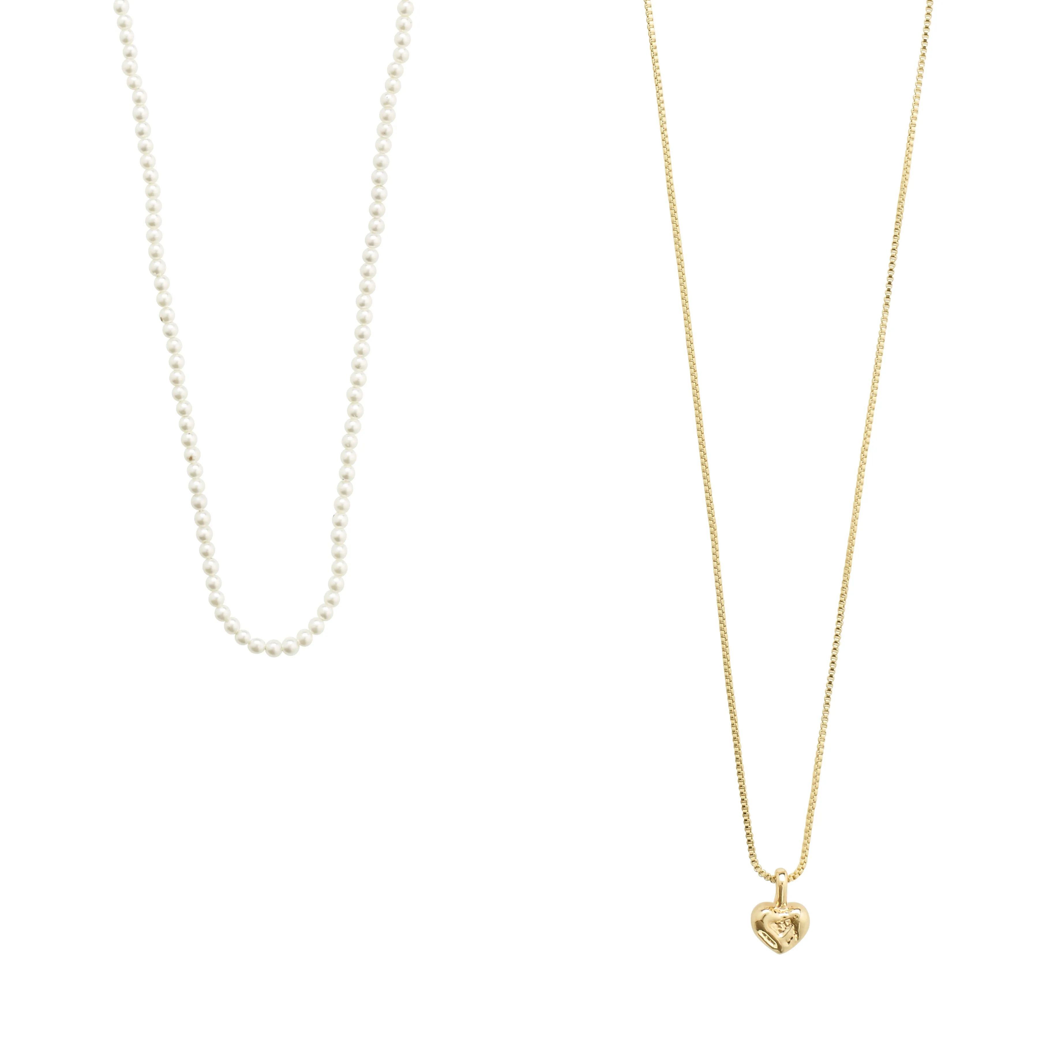 ARLET necklace 2-in-1 set, gold-plated