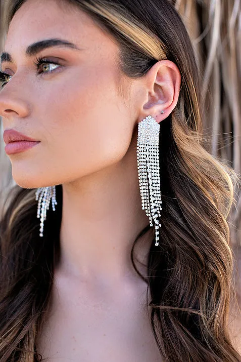 AS SEEN ON KRISTA HORTON!! Crystal Multi Chandelier Drop Earring