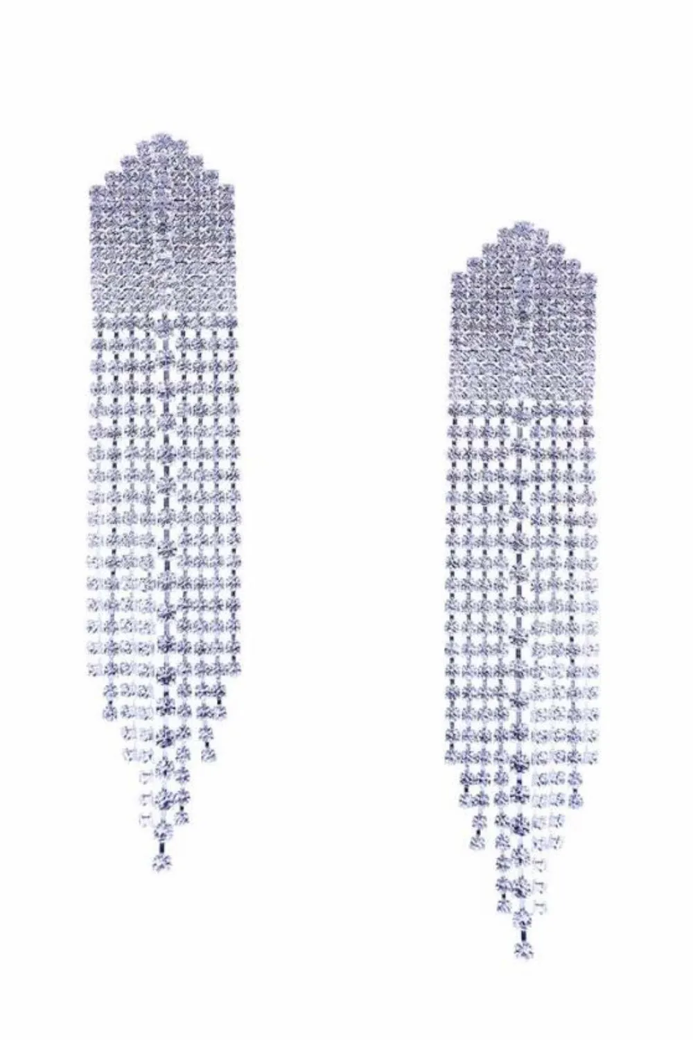 AS SEEN ON KRISTA HORTON!! Crystal Multi Chandelier Drop Earring