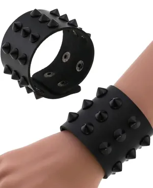 BLACK STUD CUFF