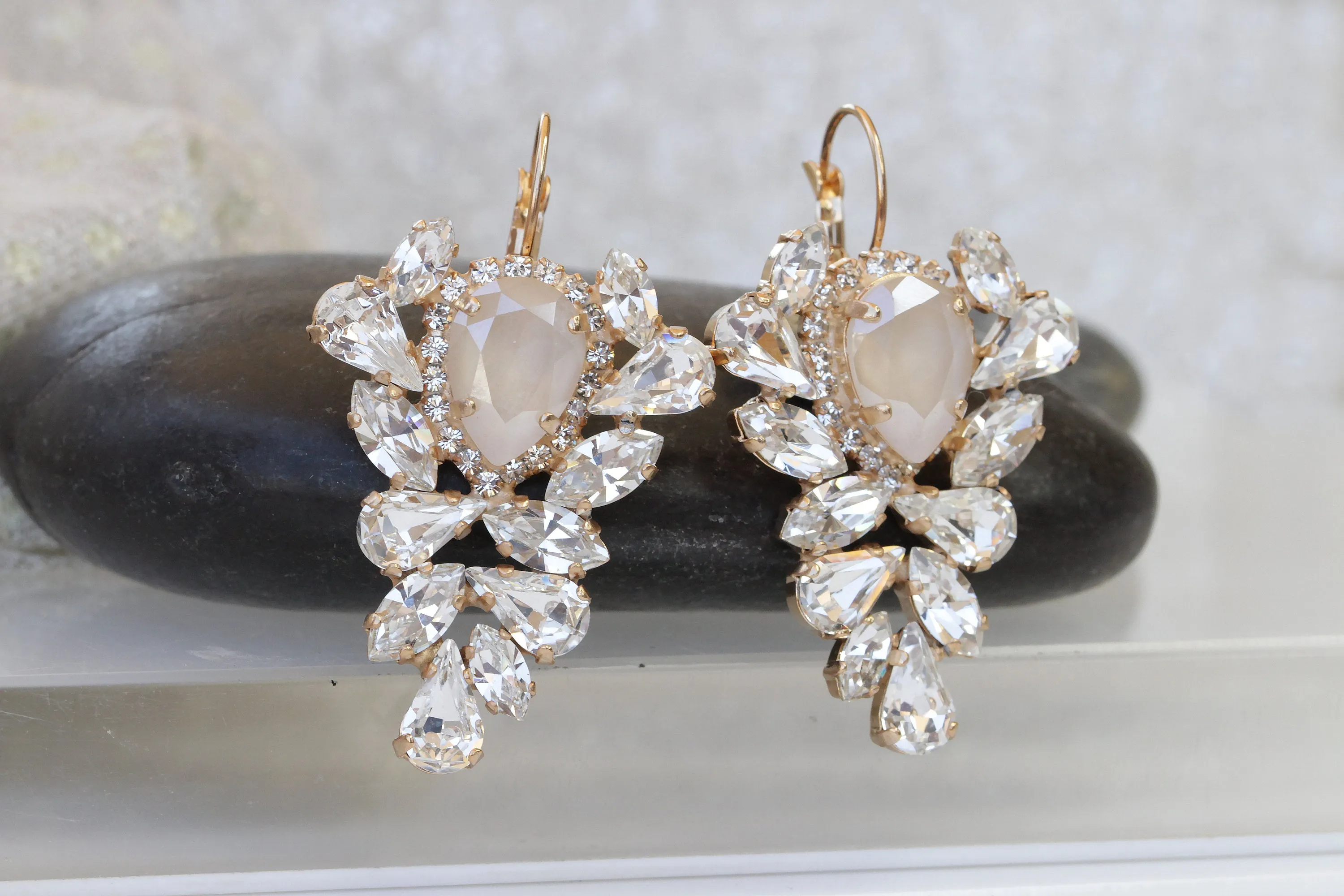 Bridal  IVORY Earrings