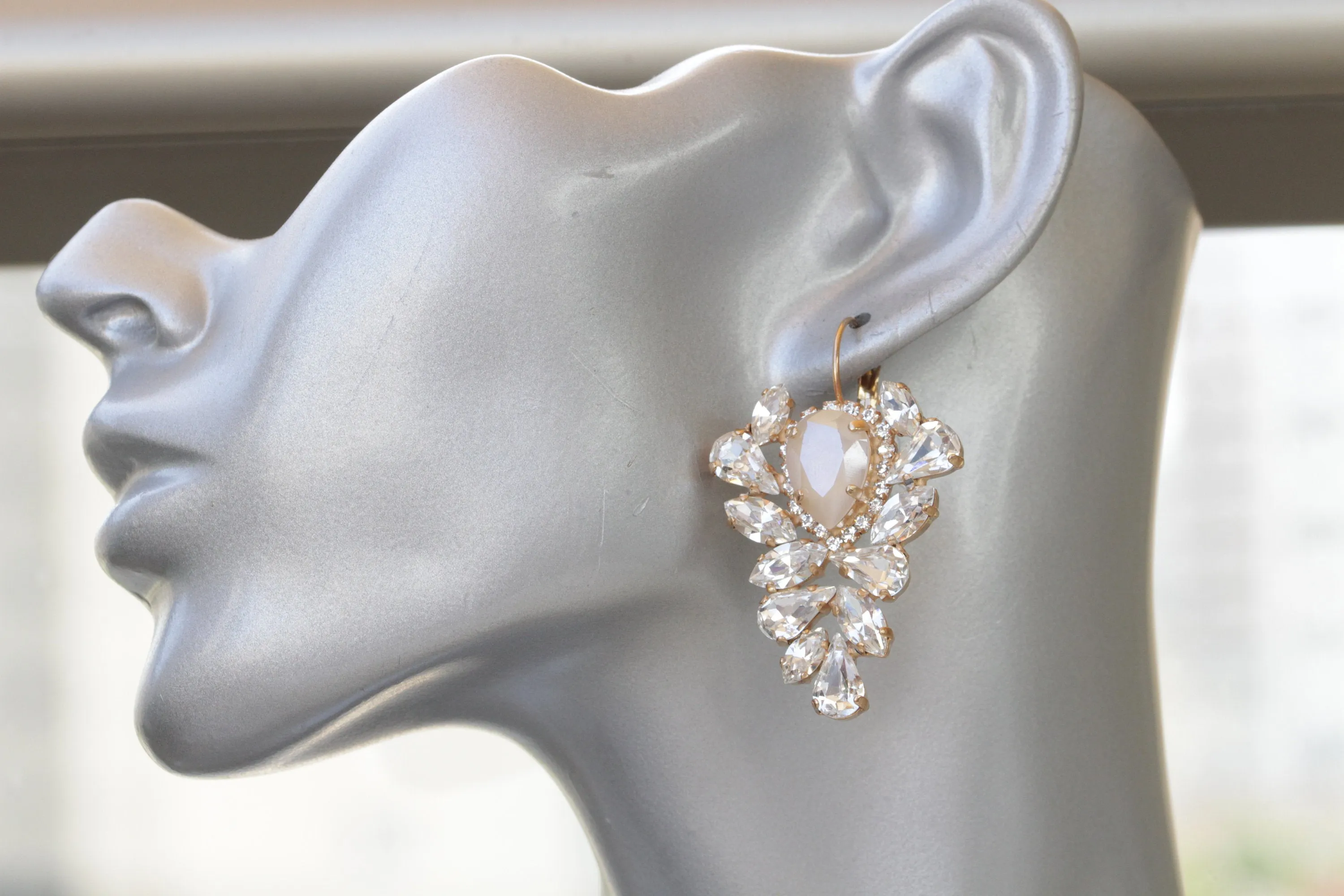 Bridal  IVORY Earrings