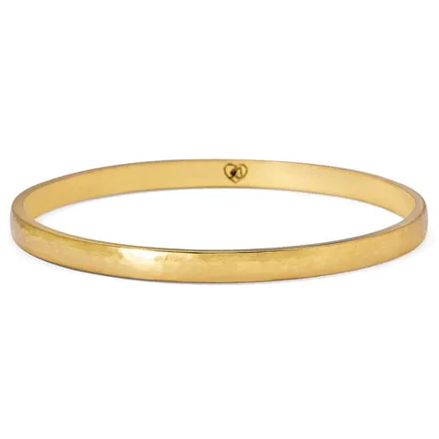 Brighton | Mars Narrow Bangle Bracelet in Gold Tone