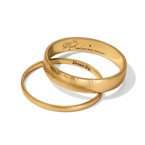 Brighton | Mars Narrow Bangle Bracelet in Gold Tone