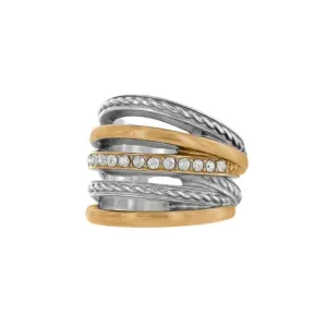 Brighton | Neptune's Rings in Silver and Gold Tone