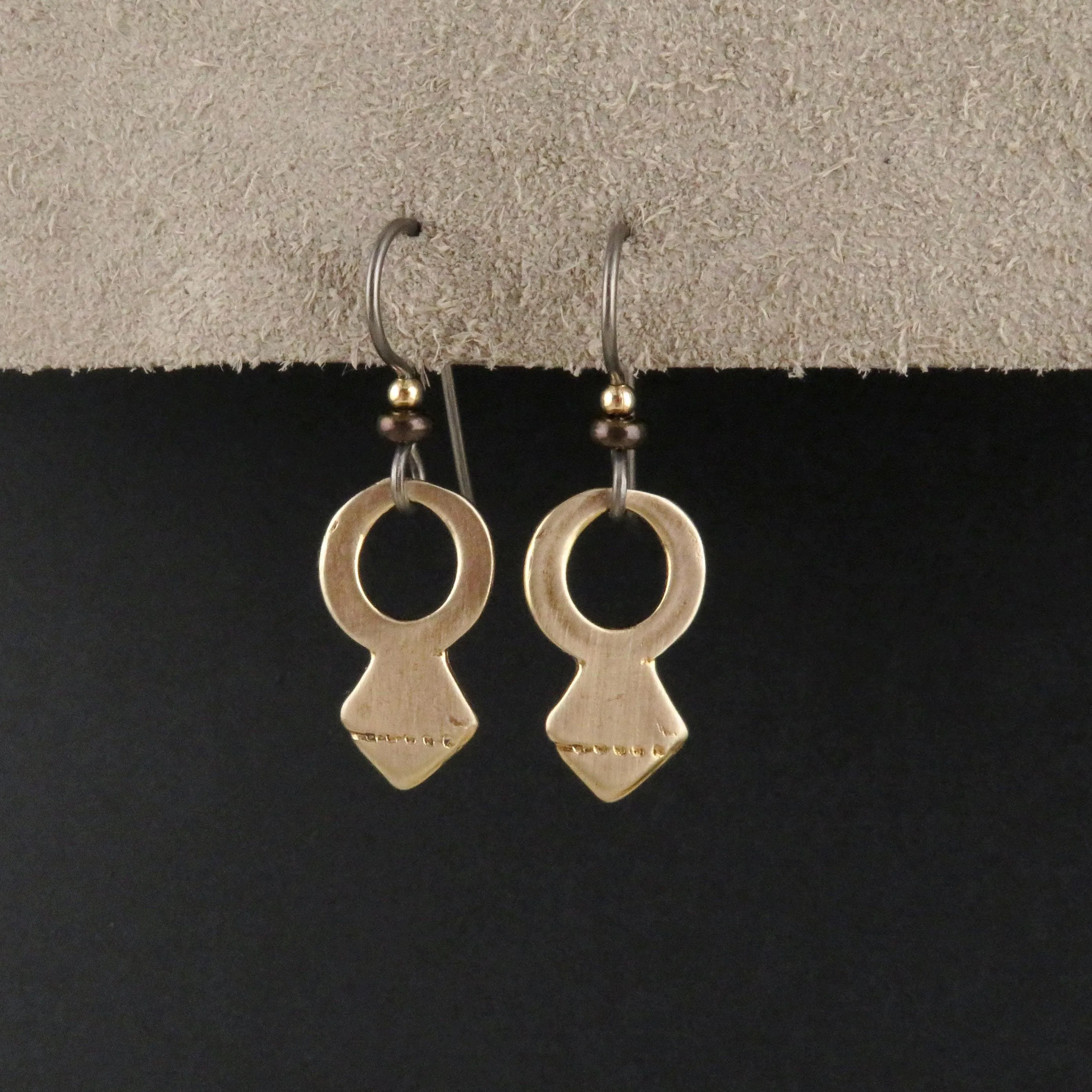 Bronze Element Earrings