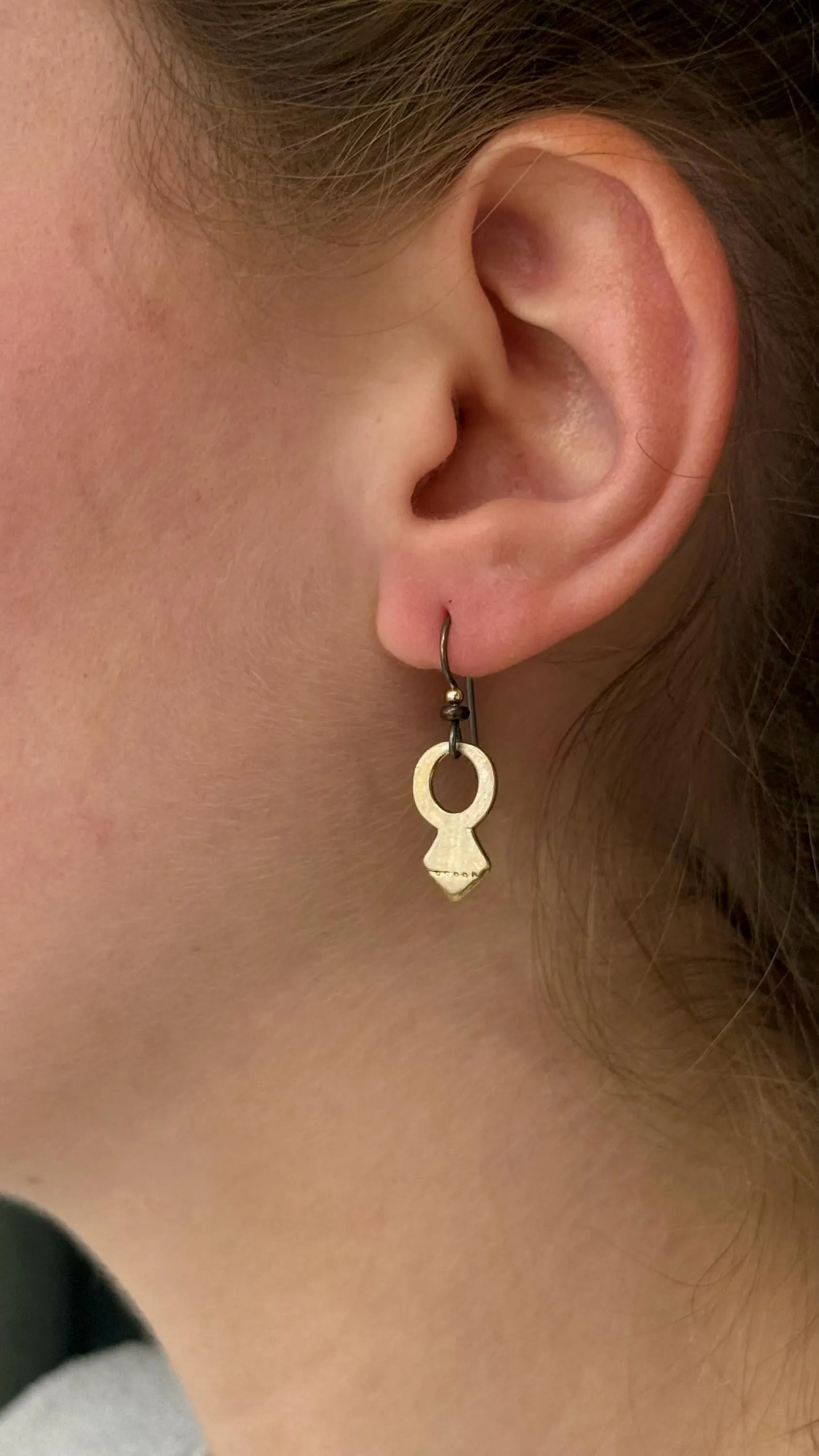 Bronze Element Earrings