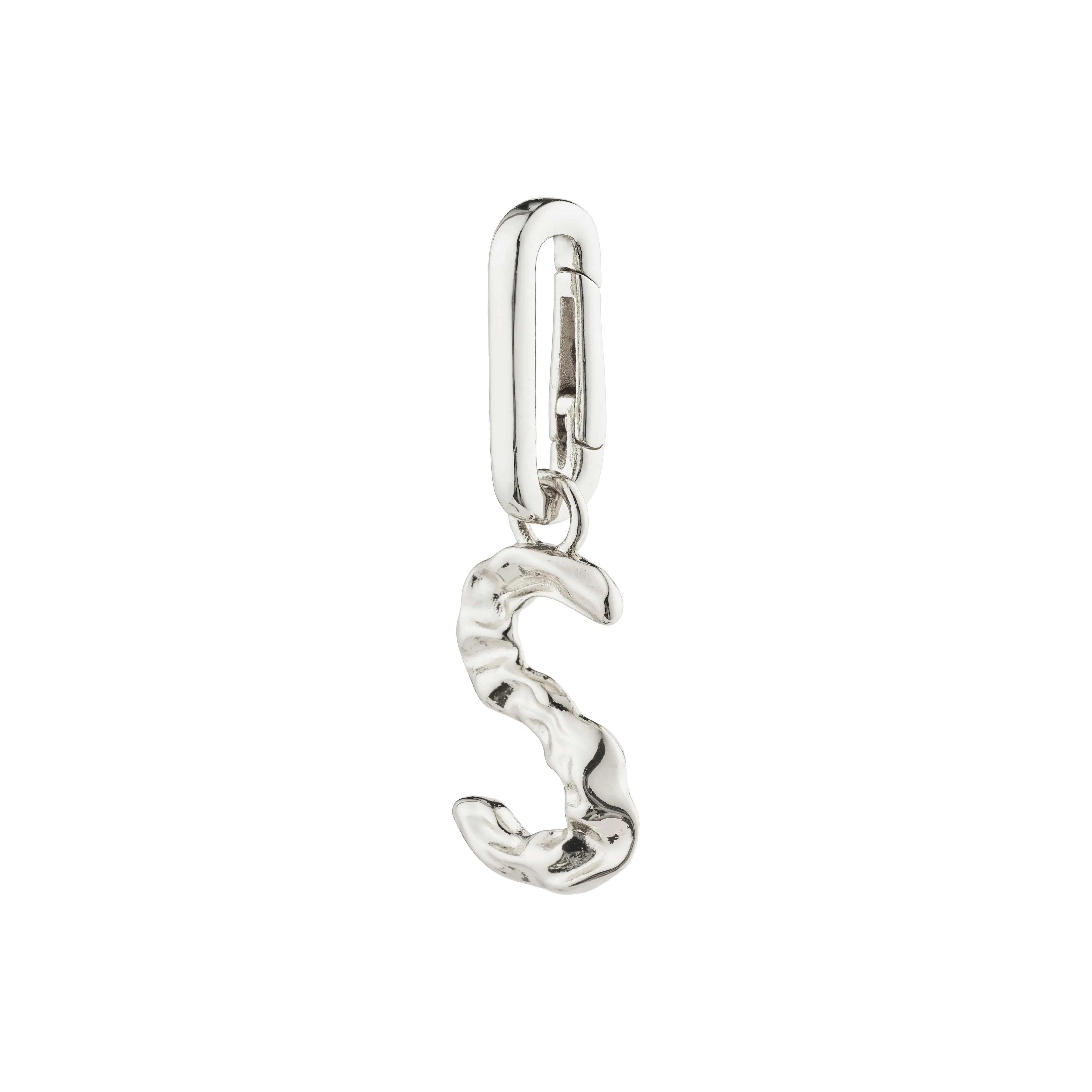 CHARM recycled pendant S, silver-plated