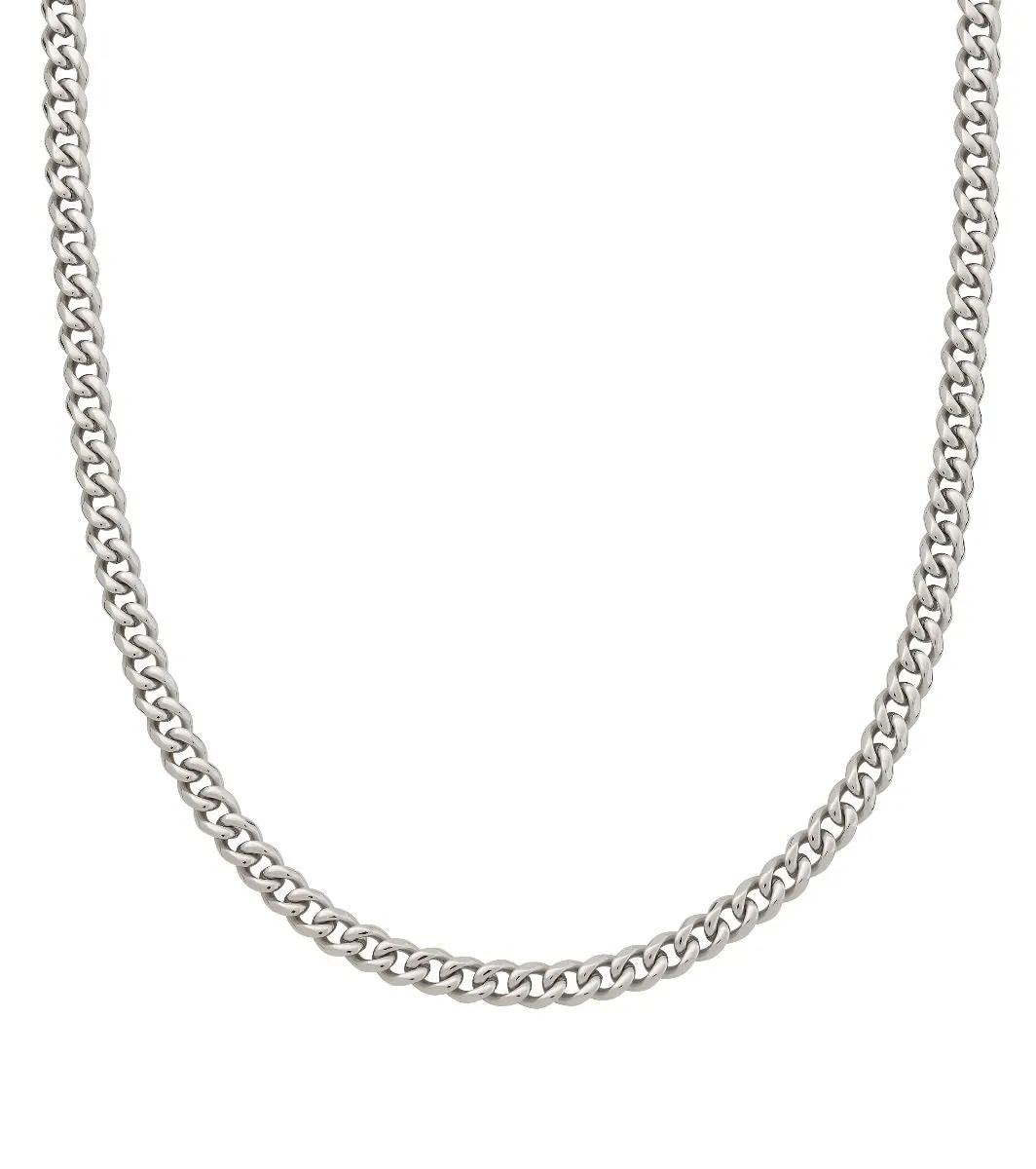 Clark Men's Chain Necklace Steel