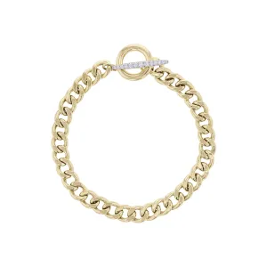 Coco Cuban Link Diamond Bracelet