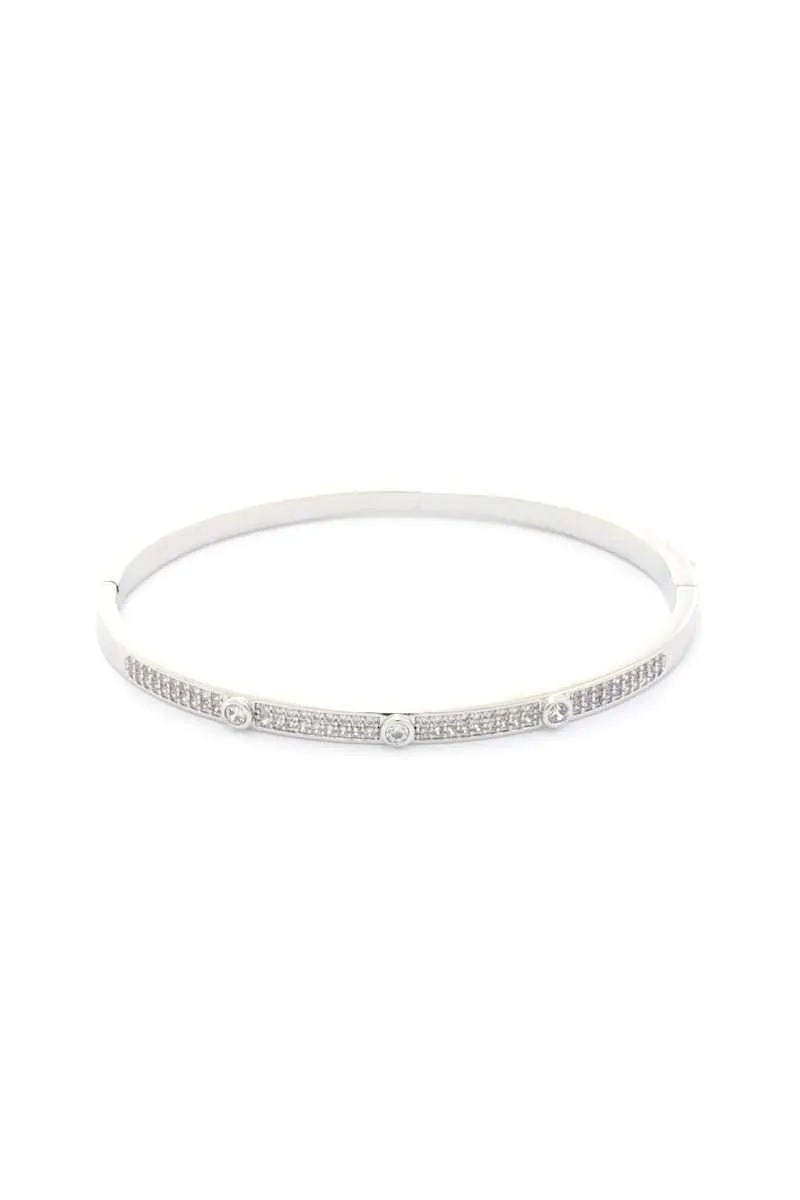 Cubic Zirconia Encrusted Bracelet