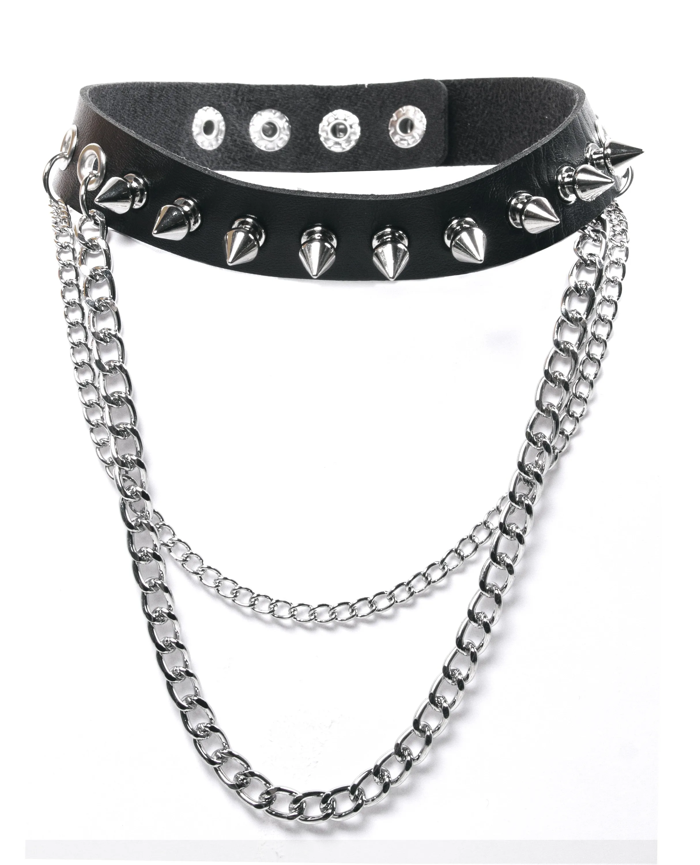 DOG SPIKE SLIM COLLAR