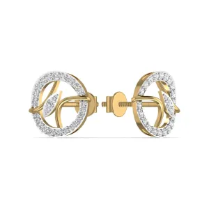 Exquisite Diamond Stud Earring