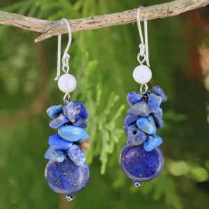 Exquisite Elegance Lapis Lazuli Earrings