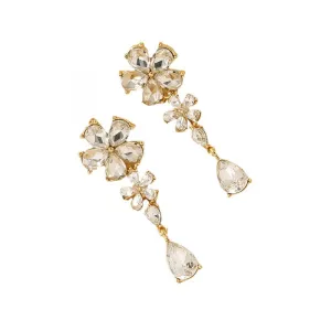 Exquisite Floral Earrings - Vienna Verve Collection by Planderful