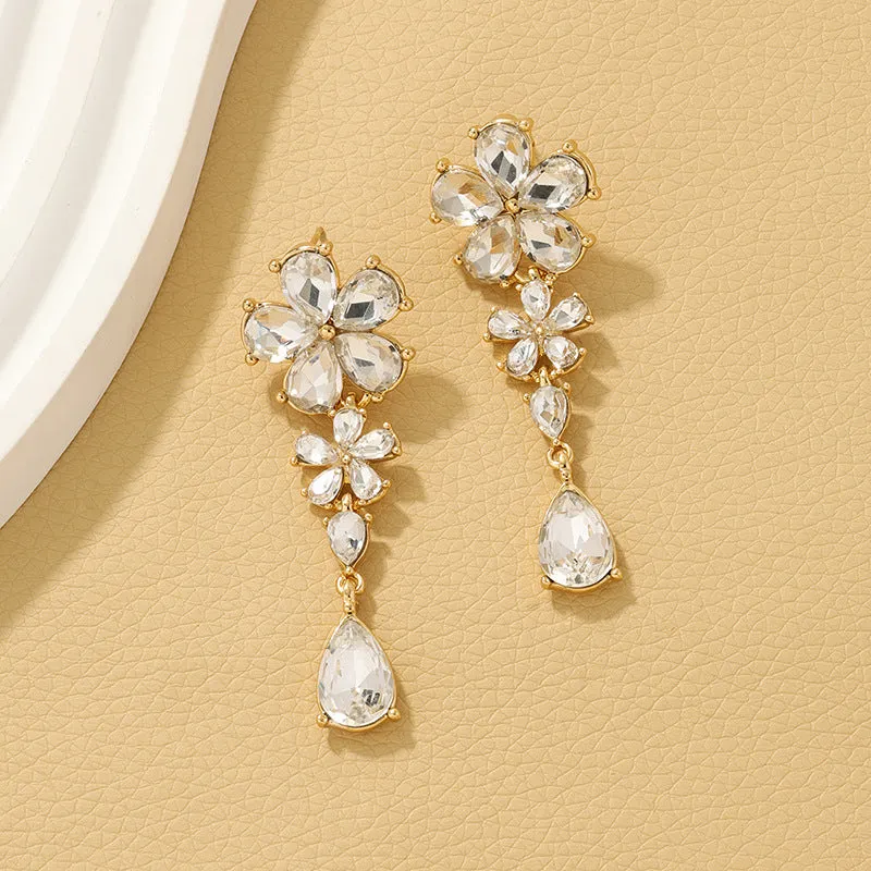 Exquisite Floral Earrings - Vienna Verve Collection by Planderful