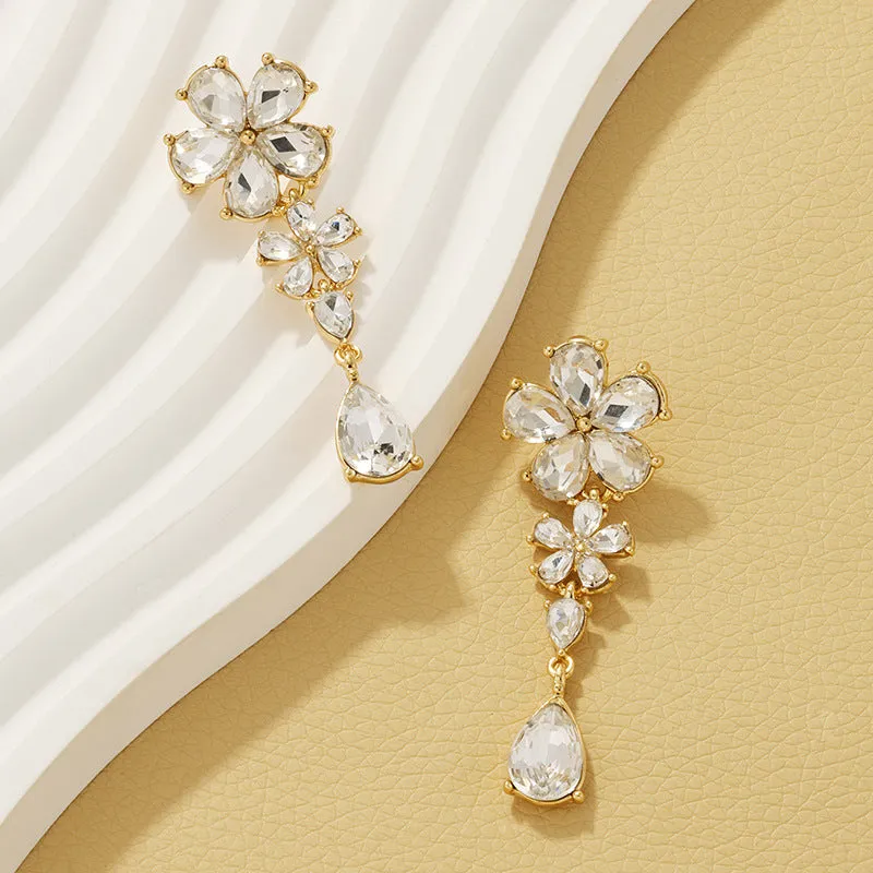 Exquisite Floral Earrings - Vienna Verve Collection by Planderful