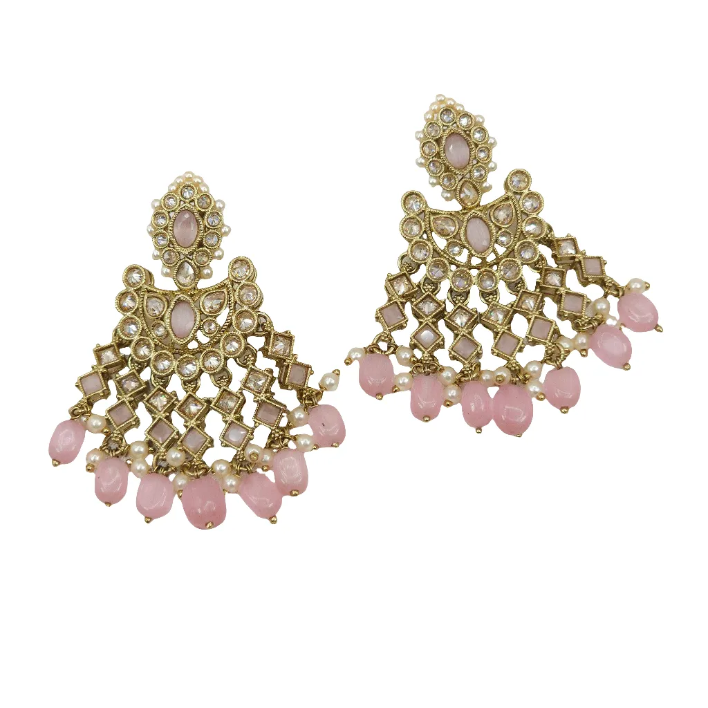 Exquisite Polki Diamond Earrings Polki Jewellery