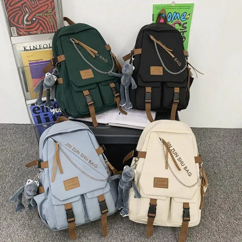 Fashion Bag with Multiple Pockets - PCB1219 Men's and Women's Cool Backpack