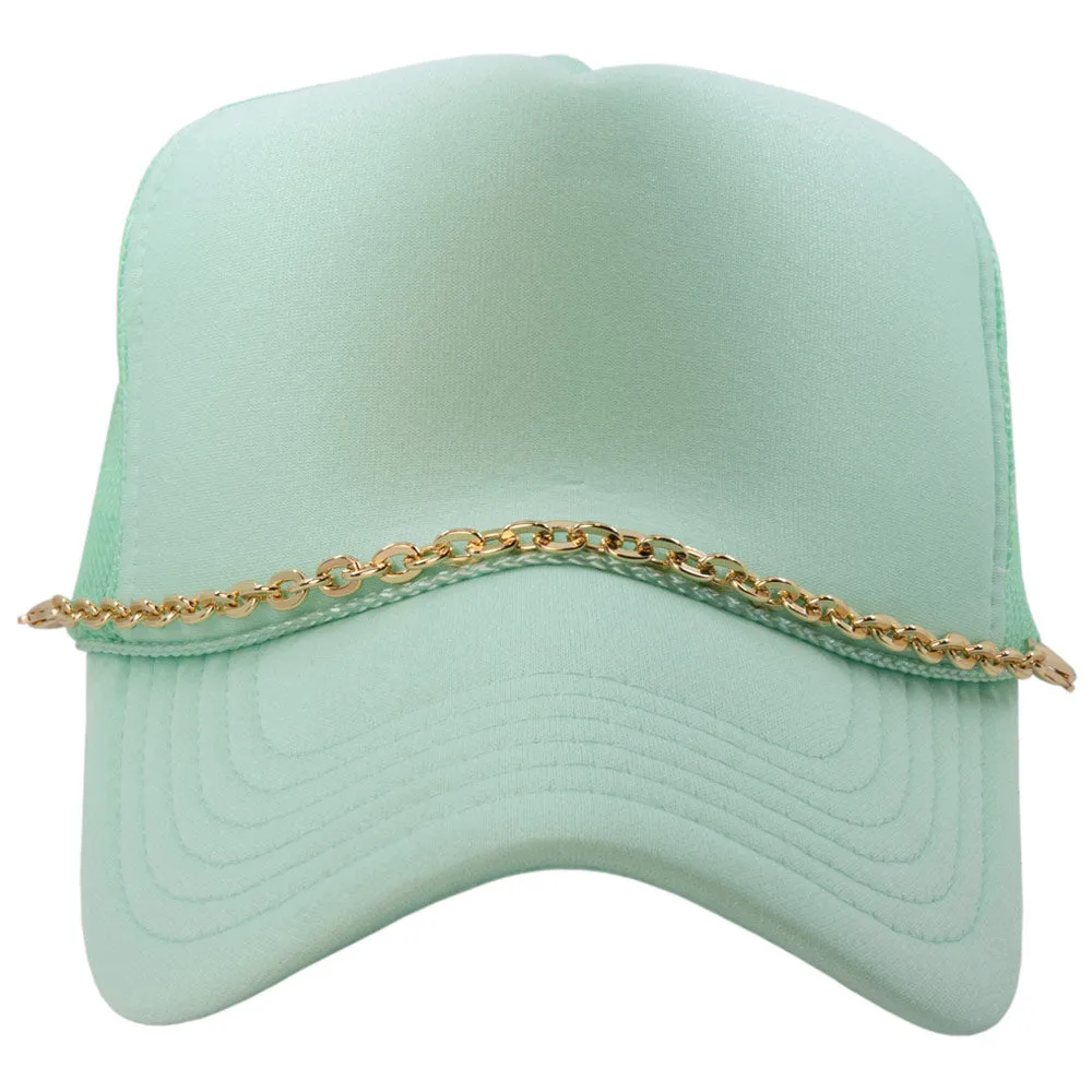 Gold Rolo Wholesale Hat Chain