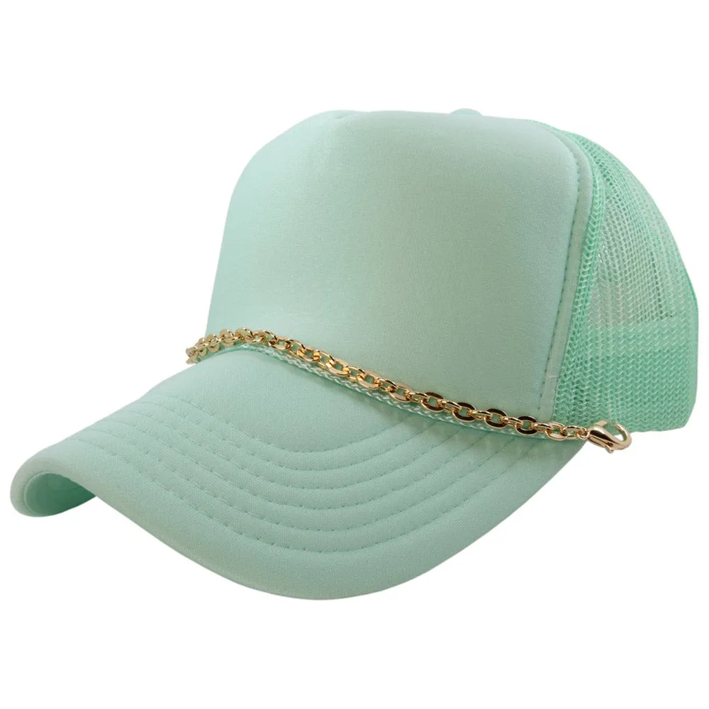 Gold Rolo Wholesale Hat Chain