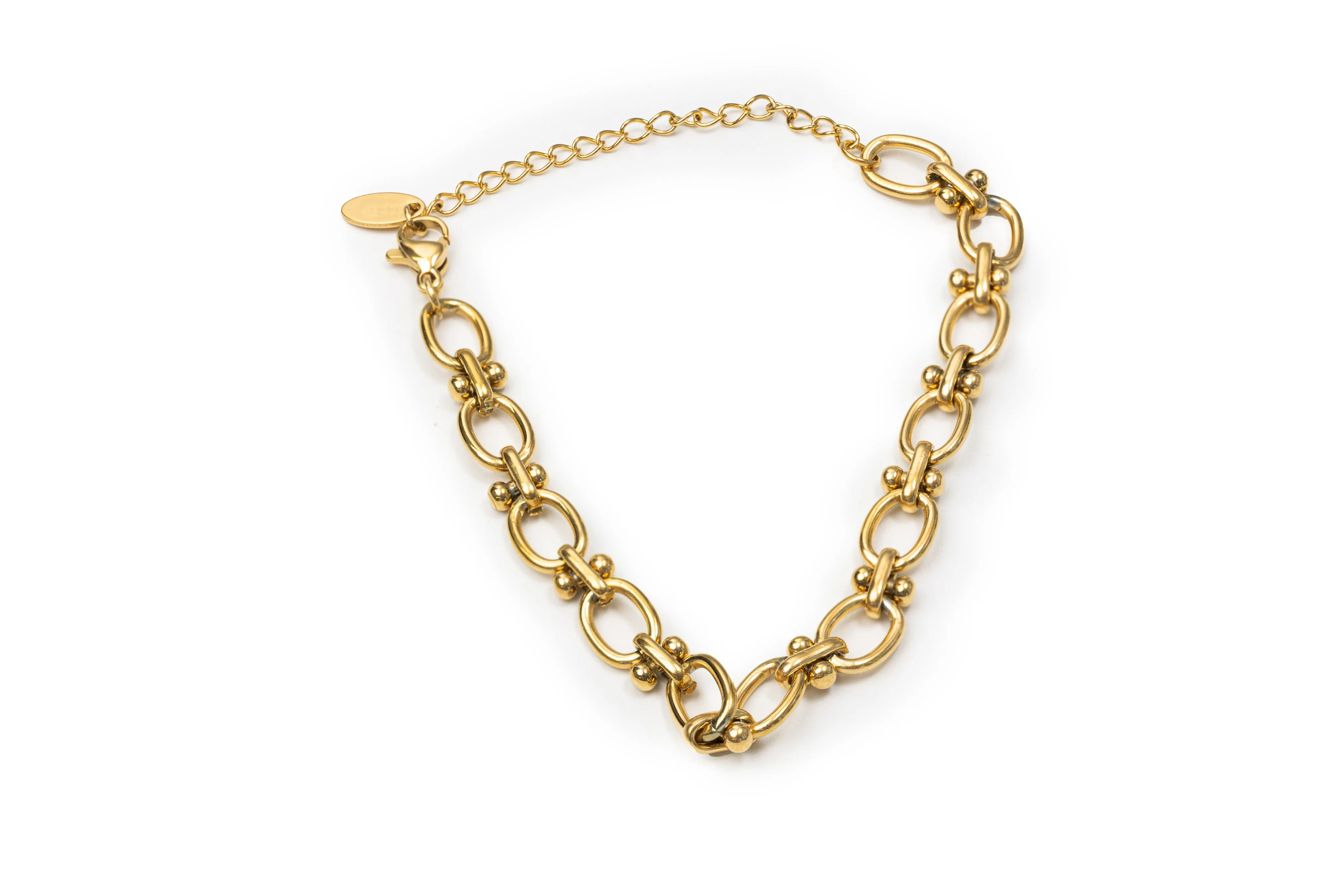 Golden Chains Bracelet