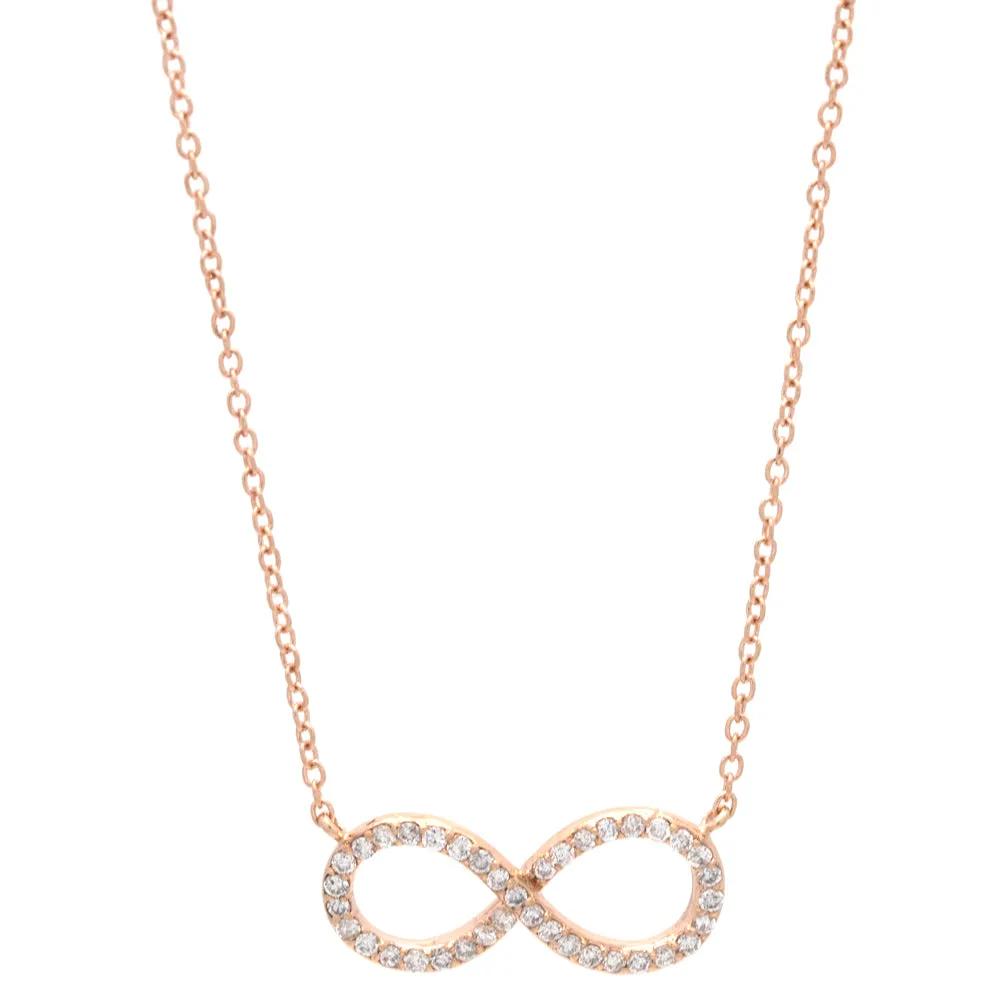 Infinity Diamond Necklace