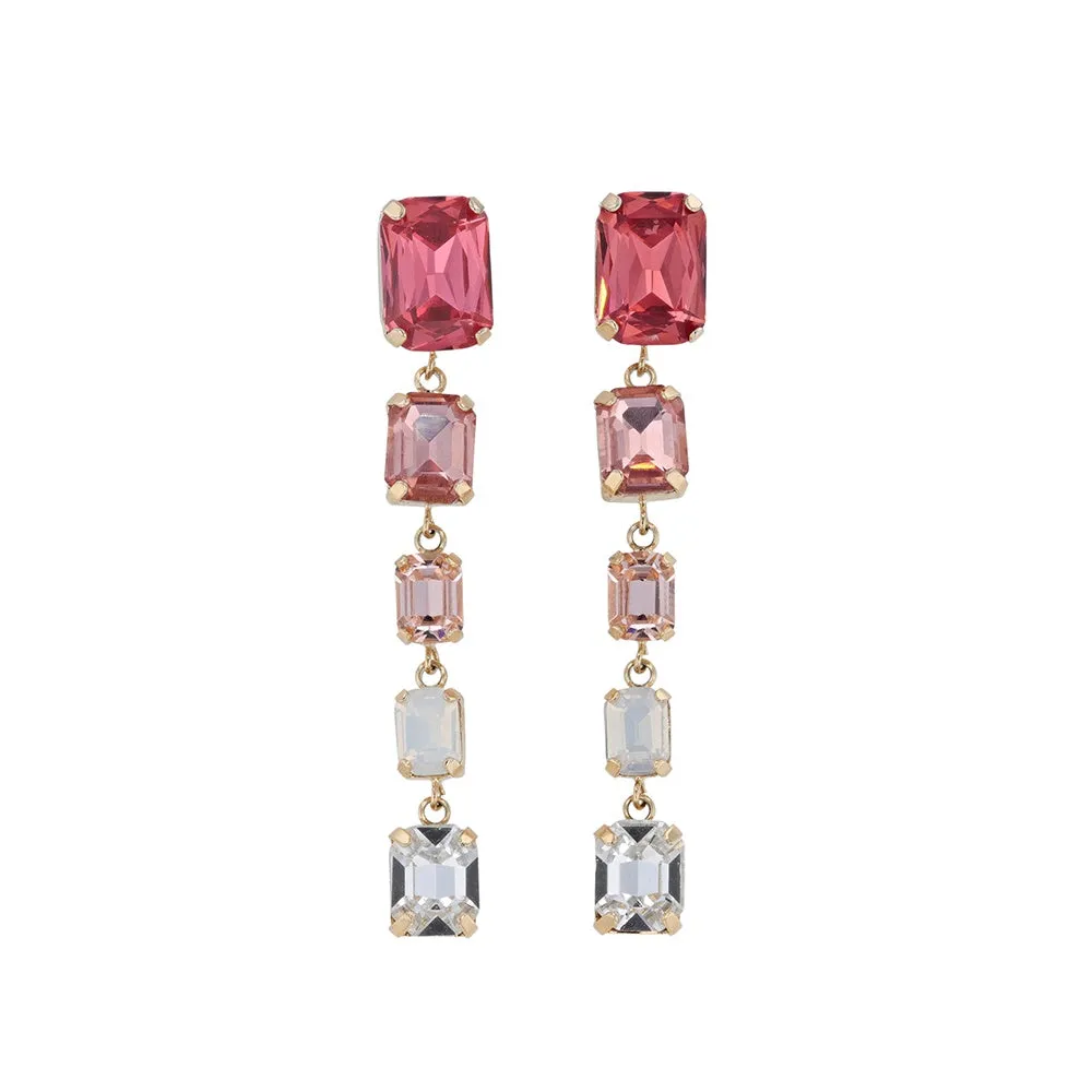 Jolie & Deen WOMENS SHAUNA EARRINGS PINK