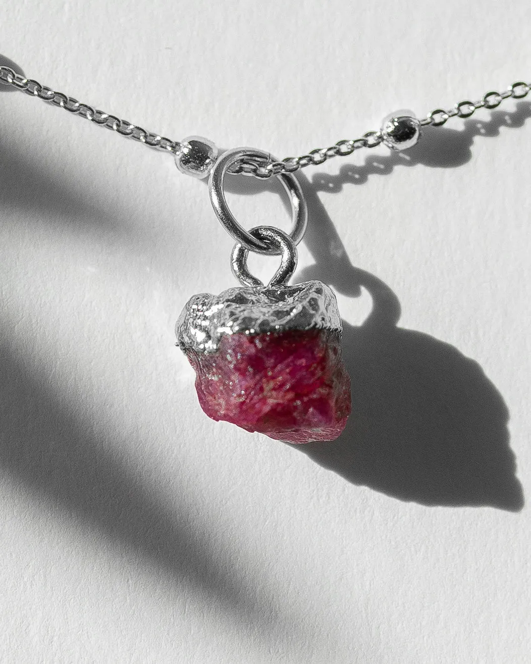 July | Ruby Necklace