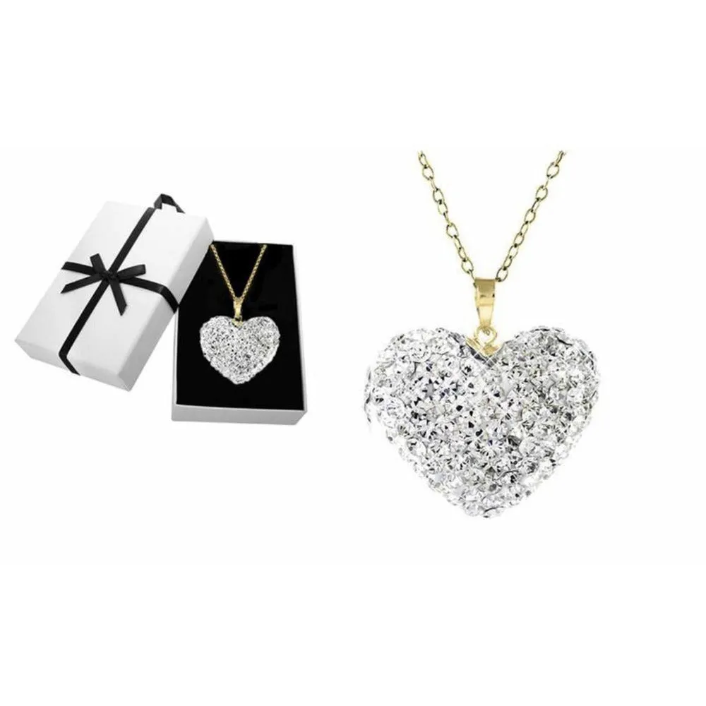 Lovers Lane - Swavorski Crystal Heart Necklace