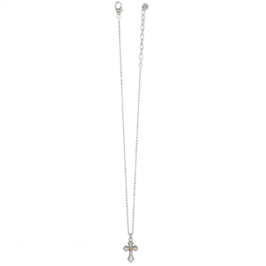 Majestic Regal Cross Reversible Necklace