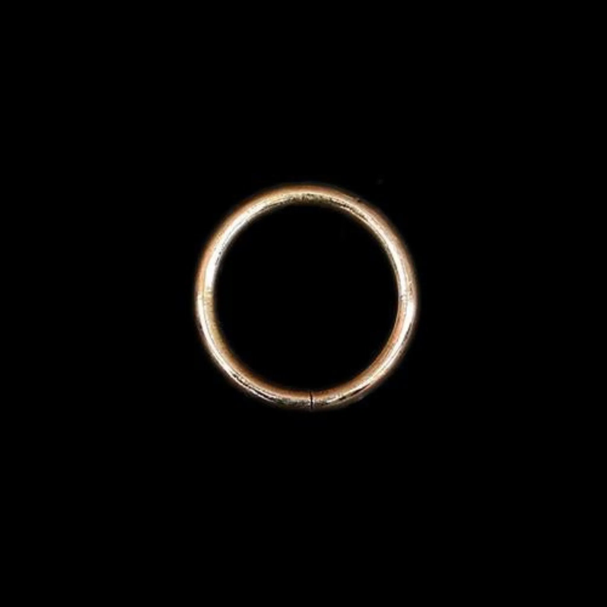 Medium Bronze Simple Split Ring