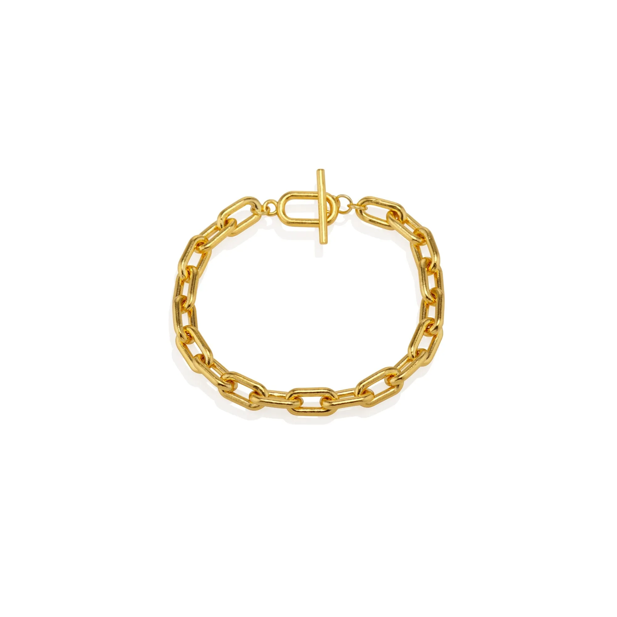 Mini Linear Link Chain Bracelet