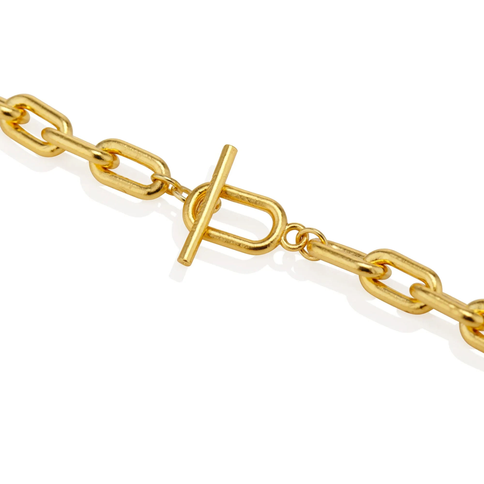 Mini Linear Link Chain Bracelet