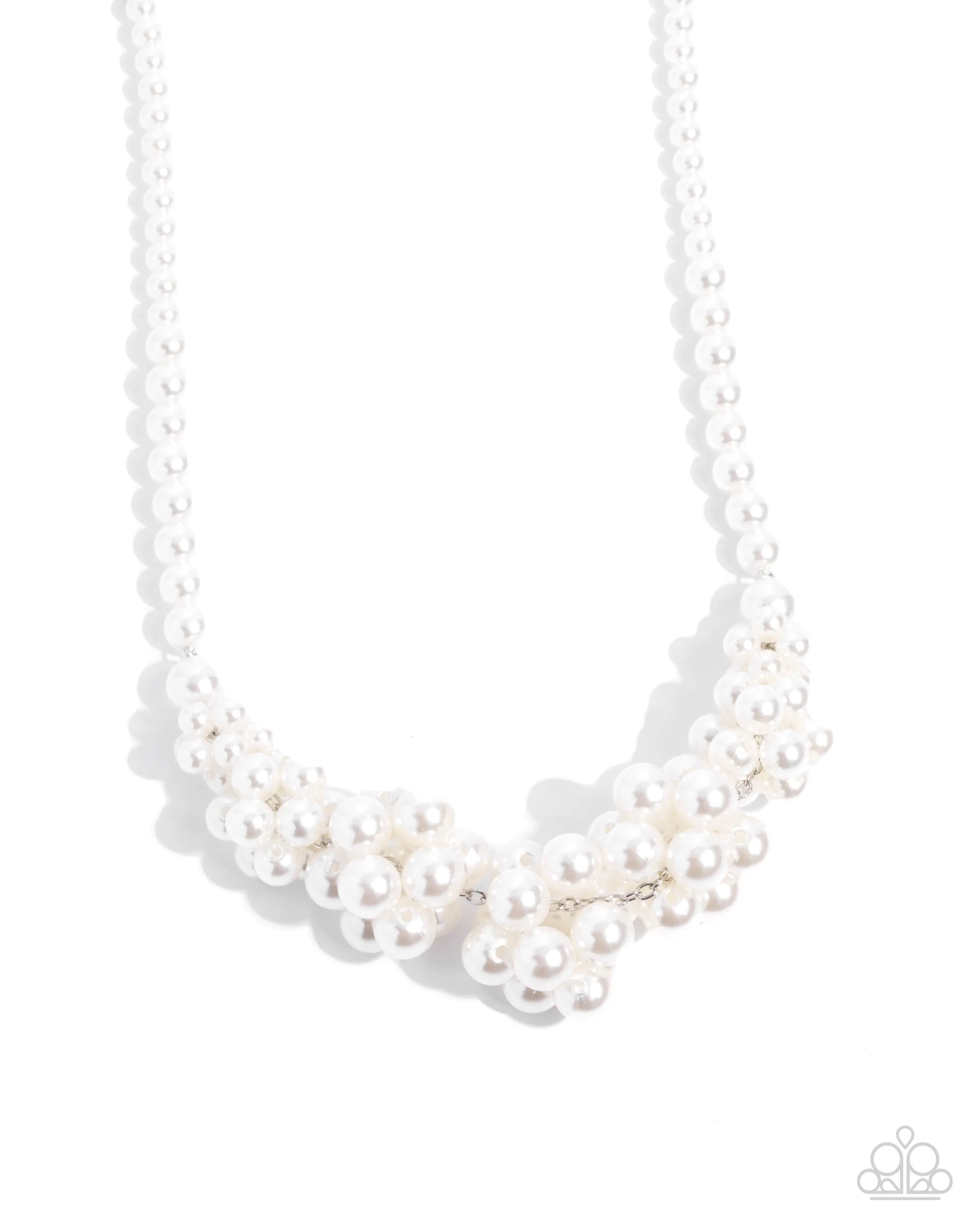 Necklaces Austen Adornment - White