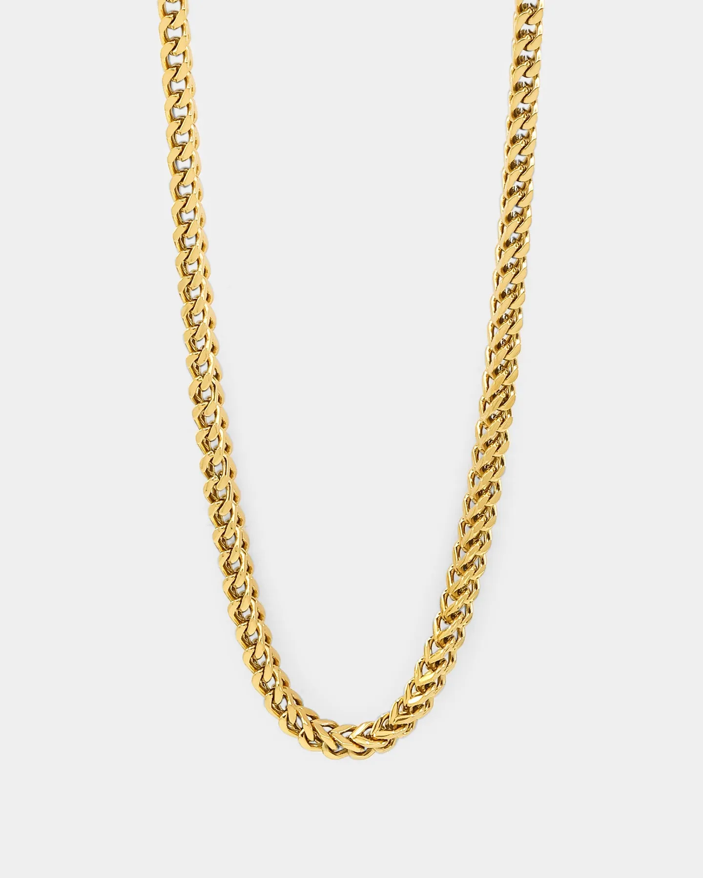 NXS 4mm Franco Necklace Gold