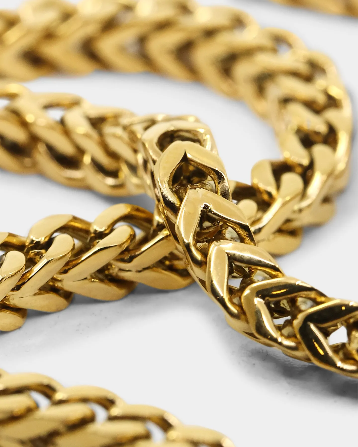 NXS 4mm Franco Necklace Gold