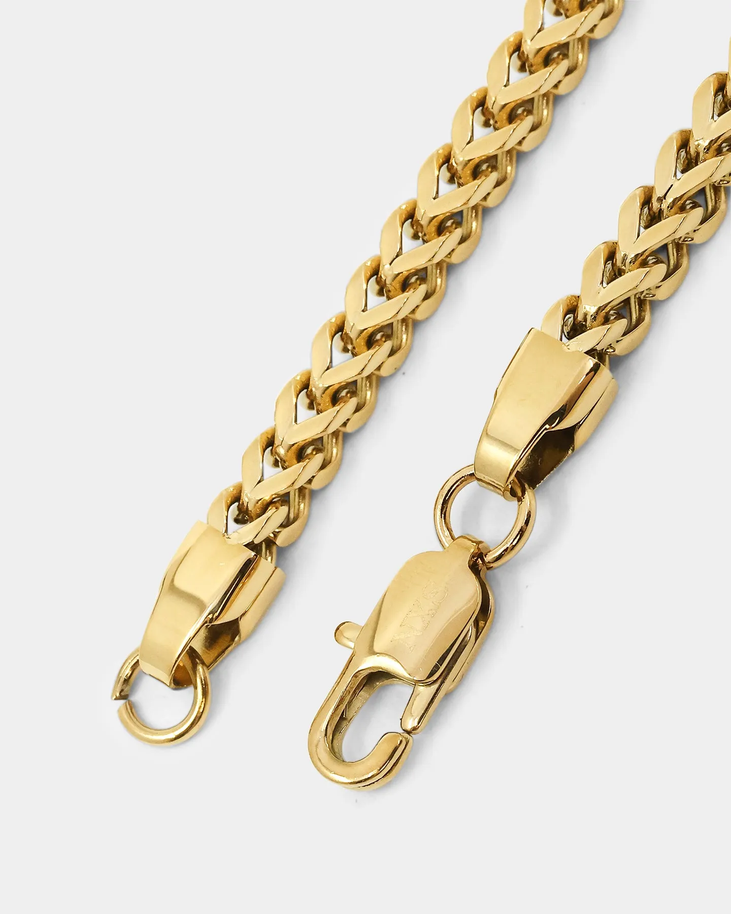 NXS 4mm Franco Necklace Gold