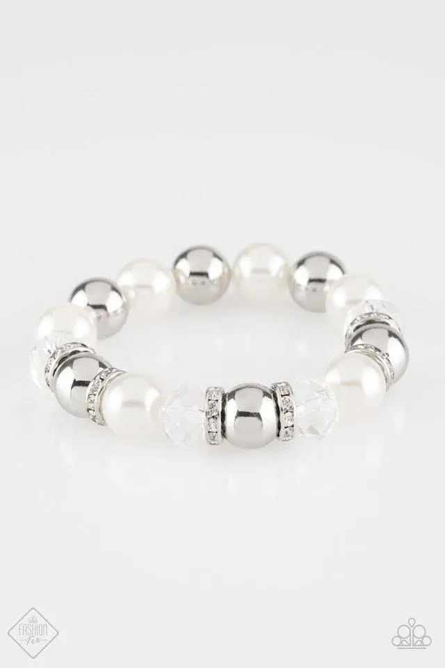 Paparazzi Bracelet - Camera Chic - White