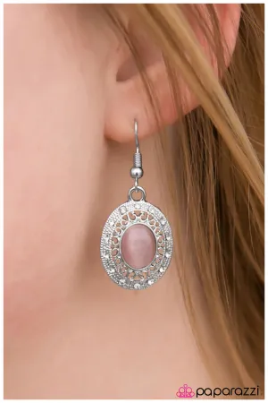 Paparazzi Earring ~ Oh My Majesty! - Purple