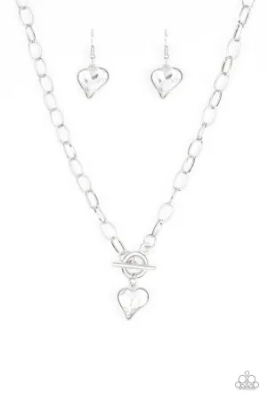 Paparazzi Necklace ~ Princeton Princess - White